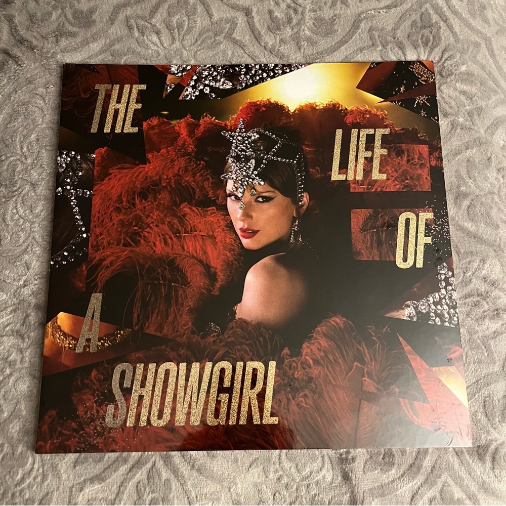 Taylor Swift Life of a Showgirl Tiny Bubbles in Champagne Pearlescent Vinyl